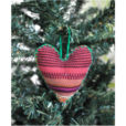Fair Trade Heart Christmas Ornaments