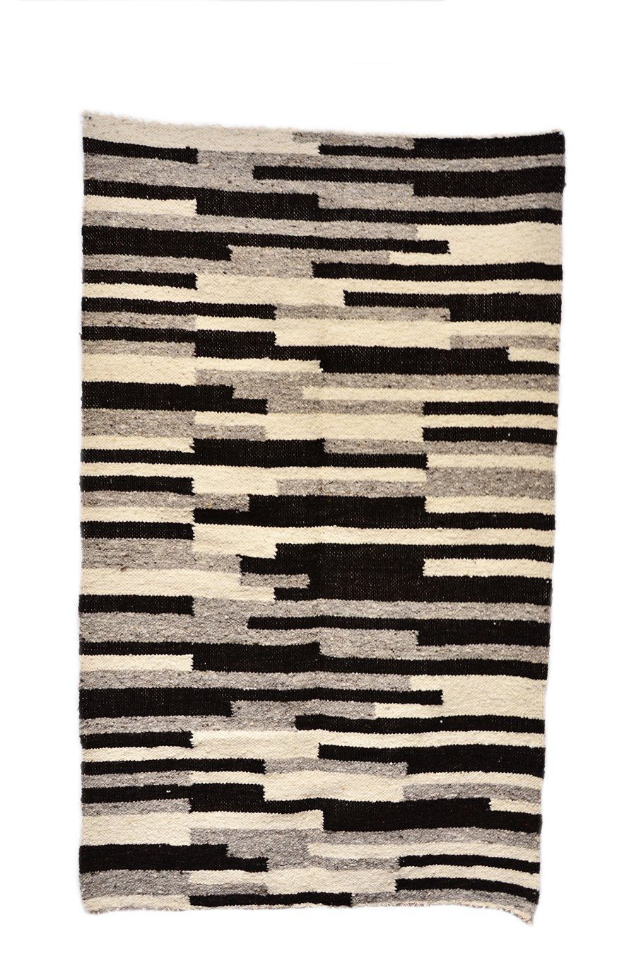 Layers Rug, Black And White