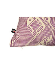 Eco home decor lilac bird pillowcase