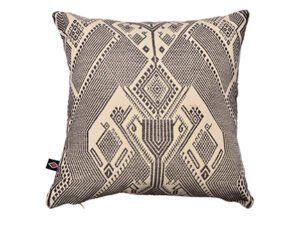 Bird Pillowcase White/Gray, 16in x 16in