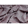 Silky soft black-lilac Layered shawl
