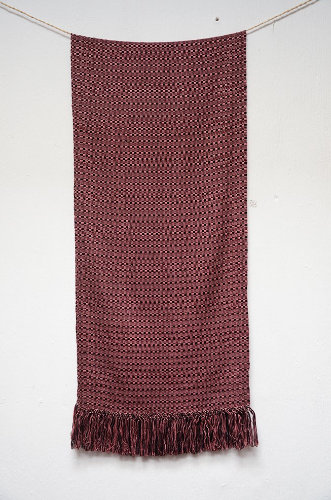 Layers Shawl, Lilac-Black