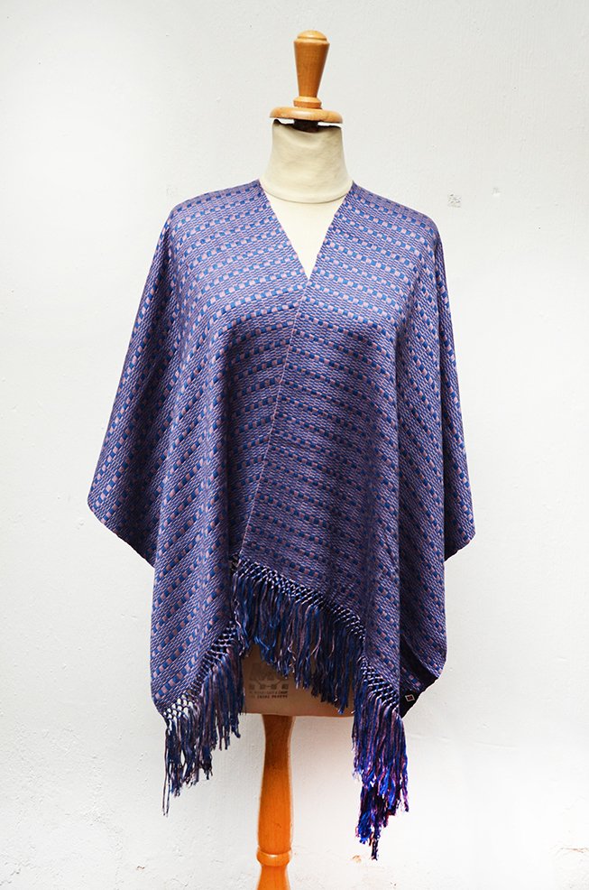 Layers Shawl, Lilac-Blue - Imagen 3