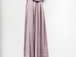 Layers Shawl, Rose-Silver