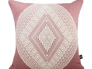 Diamond Pillowcase Pink Rose