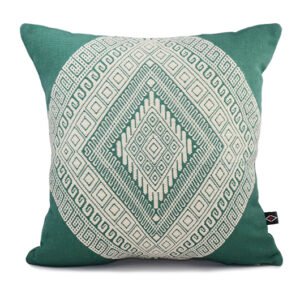 Denim Pillowcase Forest Green