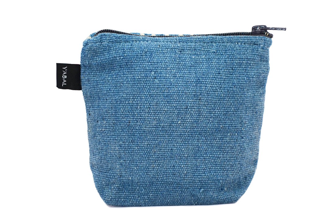 Maya Coin Purse, Denim Blue - Image 3