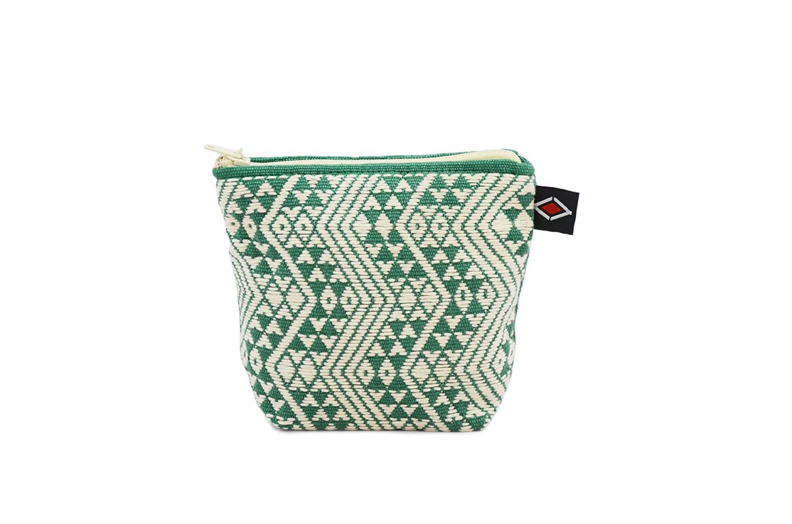 Maya Coin Purse, Forest Green