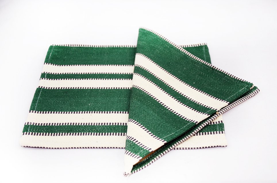 Camino Napkins, Forest Green