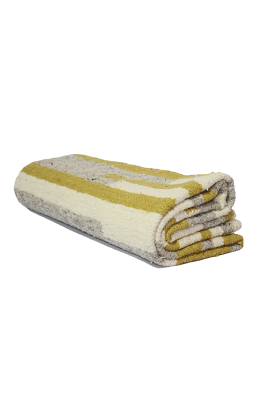wool-rugs-layered-yellow