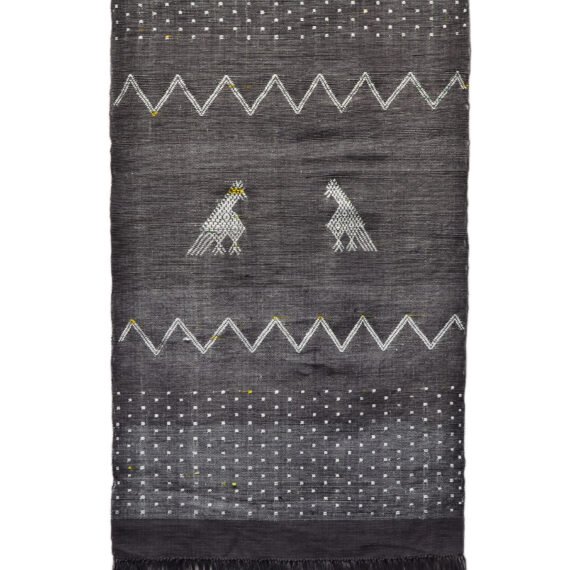 Mayan Birds Wall Art, Gray